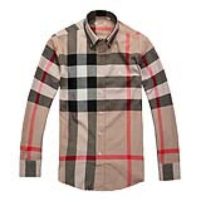 Cheap Burberry Men Shirts wholesale No. 537